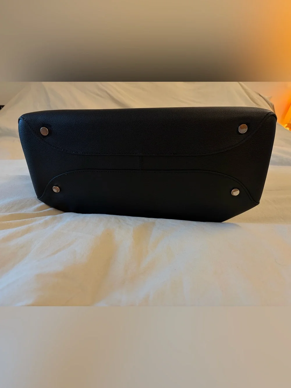 Kate Spade All Day black leather zip tote work bag, similar to Gwen and Dana bag